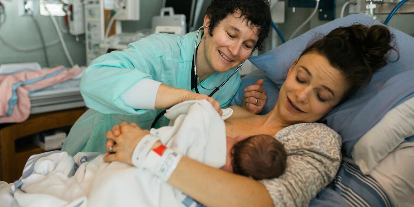 Why I’ll never forget our labor & delivery nurse labor and delivery nurse helping mom and baby