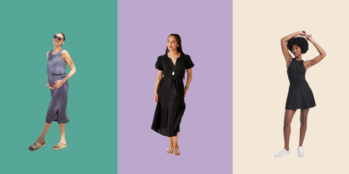 These are the best breastfeeding dresses for easy boob access this summer Best breastfeeding dresses for summer