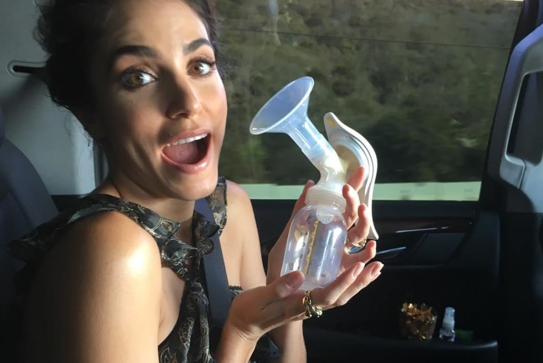 Ian Somerhalder carried Nikki Reed’s breast pump at the Golden Globes like ‘a real man’