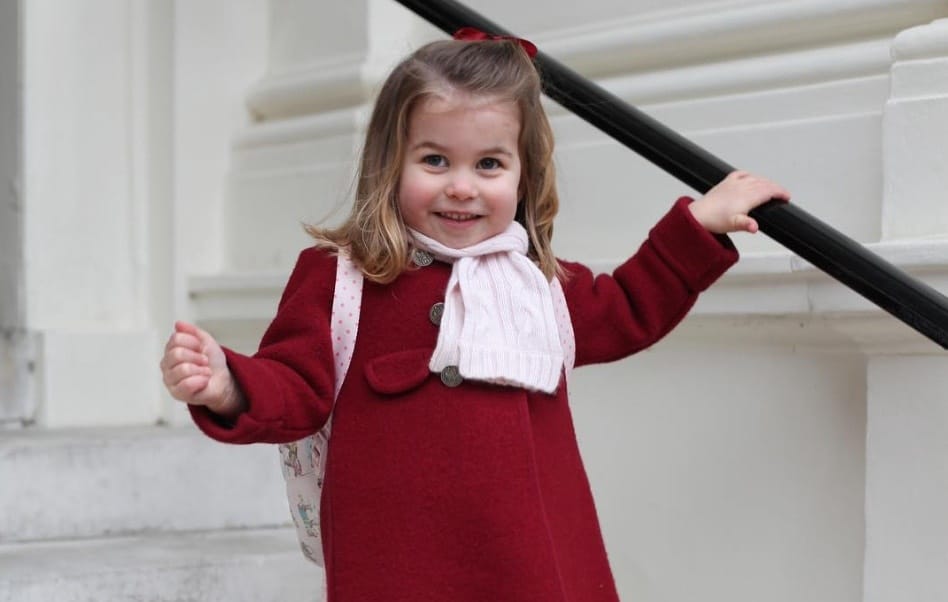 Princess Charlotte’s first day of nursery school pics are adorable