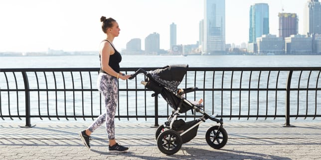 A Postpartum Stroller Workout You Can Stick To