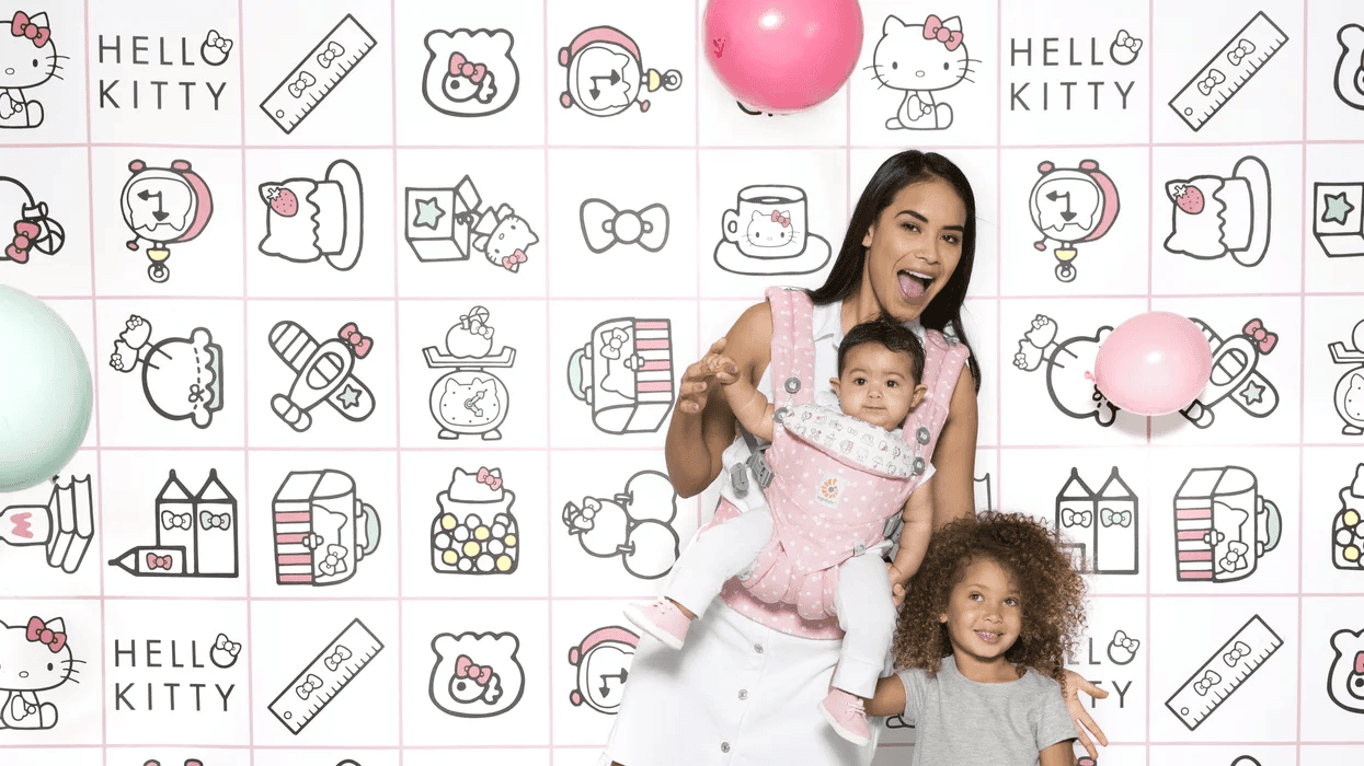 Ergobaby now has a Hello Kitty collection and we need every single item ergobaby hello kitty line