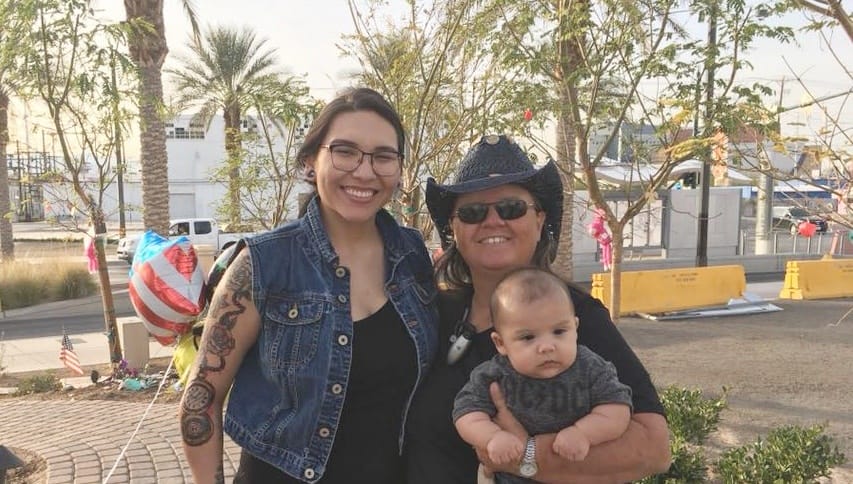 Littlest Las Vegas shooting survivor meets the woman who saved him—because heroes are real