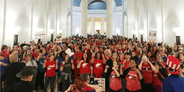 Why the Moms Behind the Teachers’ Strikes Inspire Us