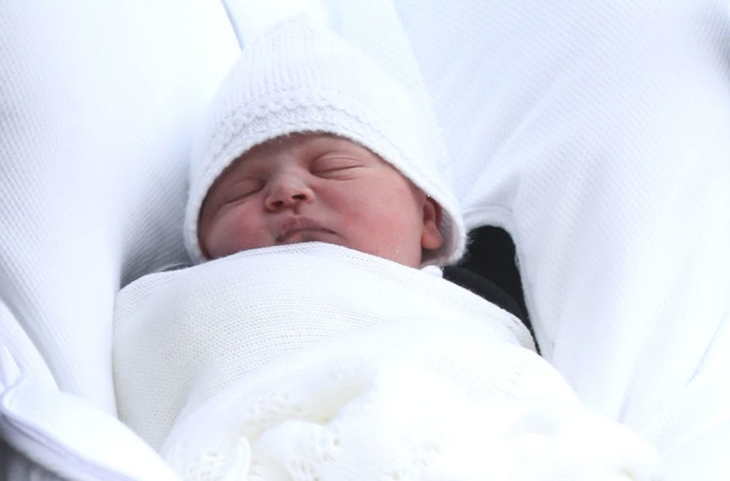 The royal baby has a name!