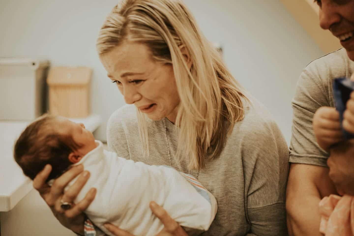 This viral video shows the beauty of adoption-and will make you 😭 Mother crying while holding a baby