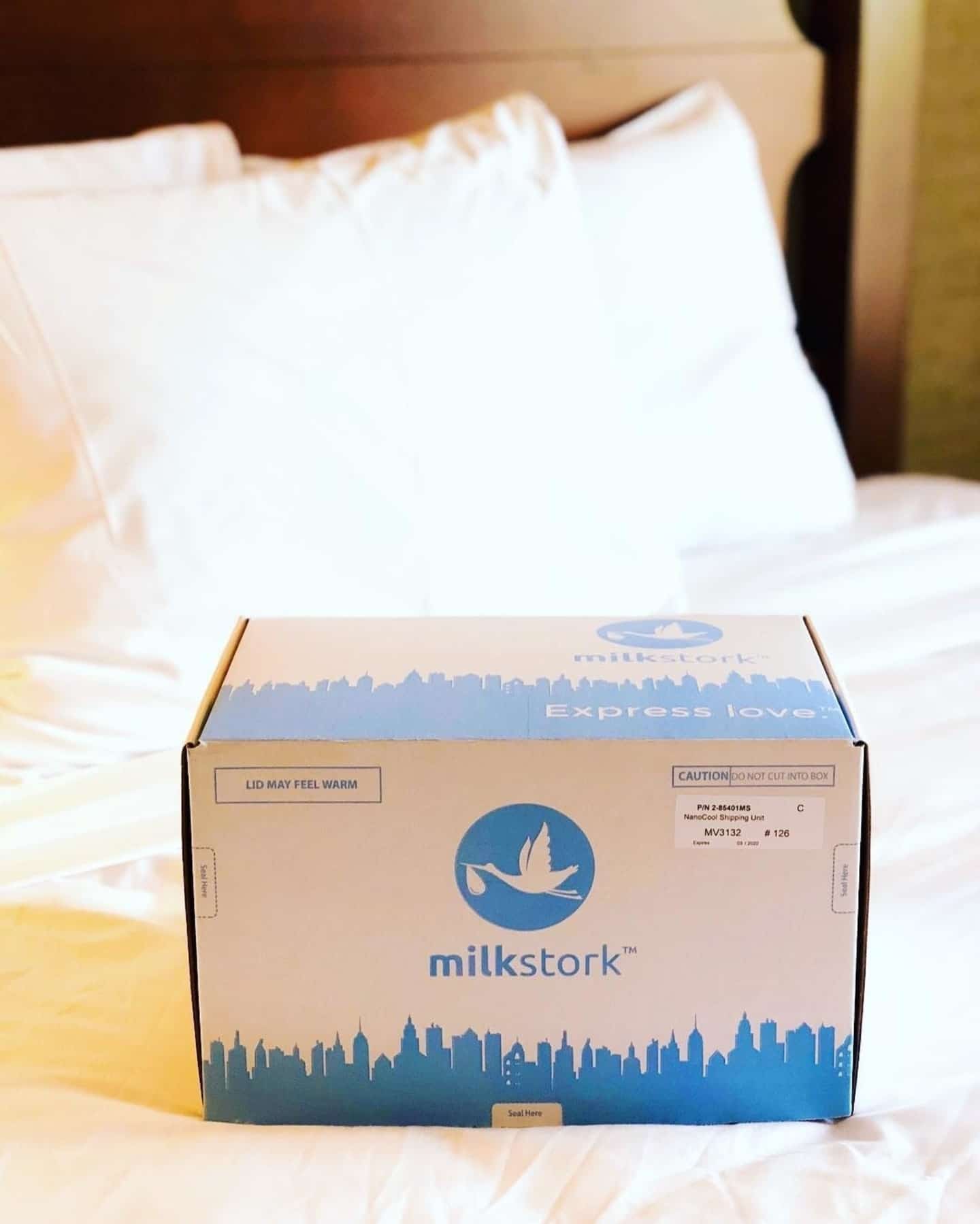 We tried MilkStork—and it gave this working mama massive peace of mind MilkStork delivery box