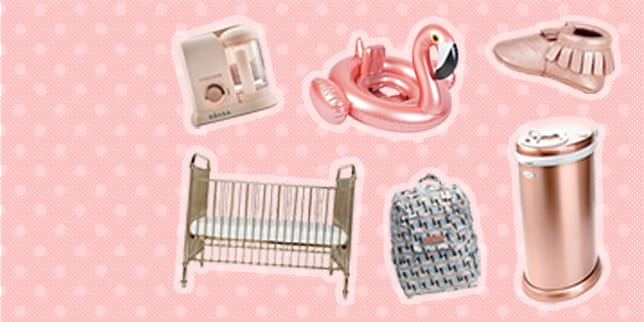 10 Rose Gold Baby Products We Love