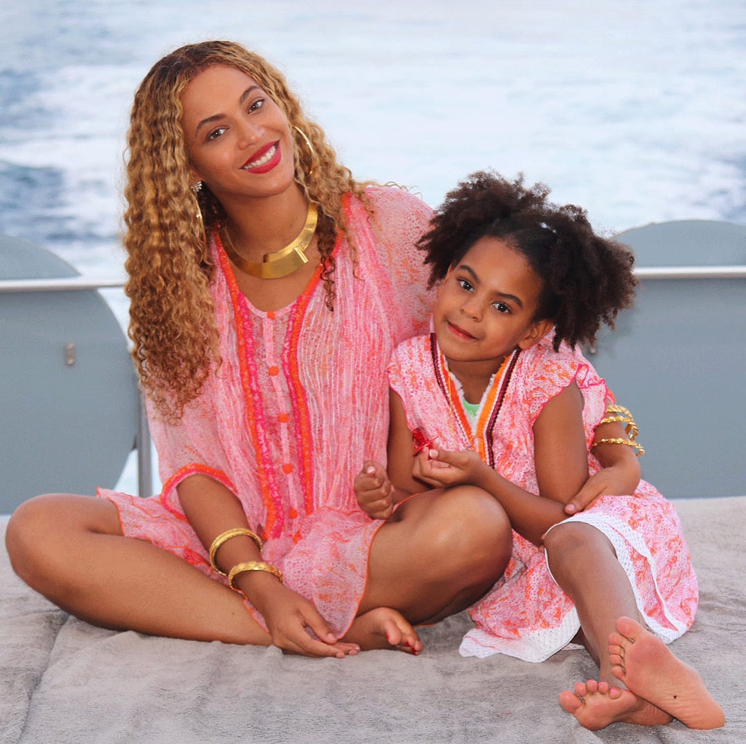 Beyoncé just shared photos of Rumi, Sir + Blue Ivy—and we can’t get over how cute they are