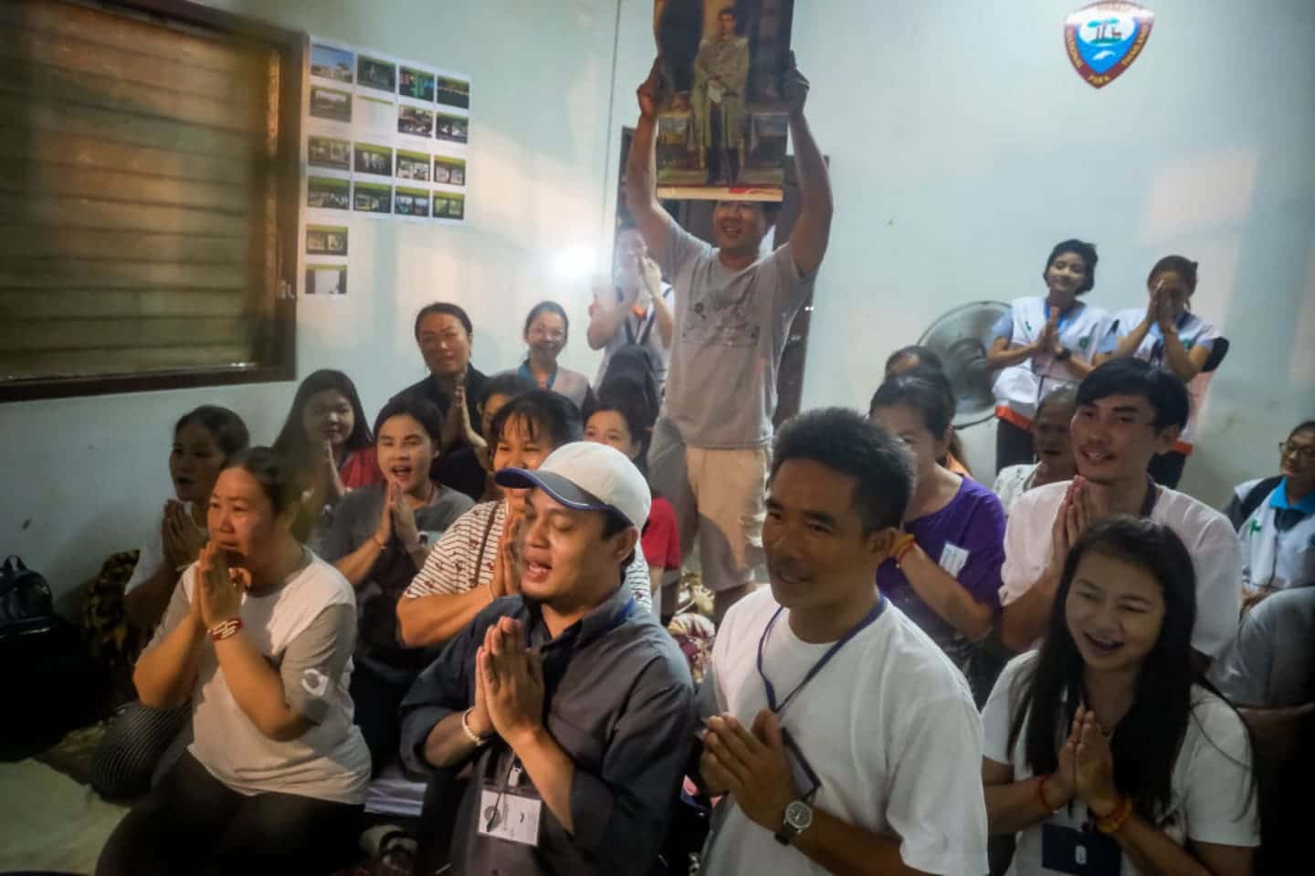 All 13 members of a missing boys soccer team have been found alive people praying