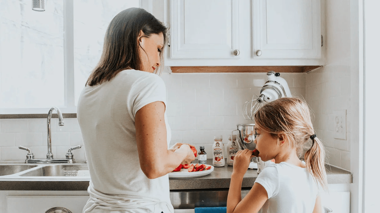 5 key benefits of probiotics and why your kids need them mom and daughter in the kitchen