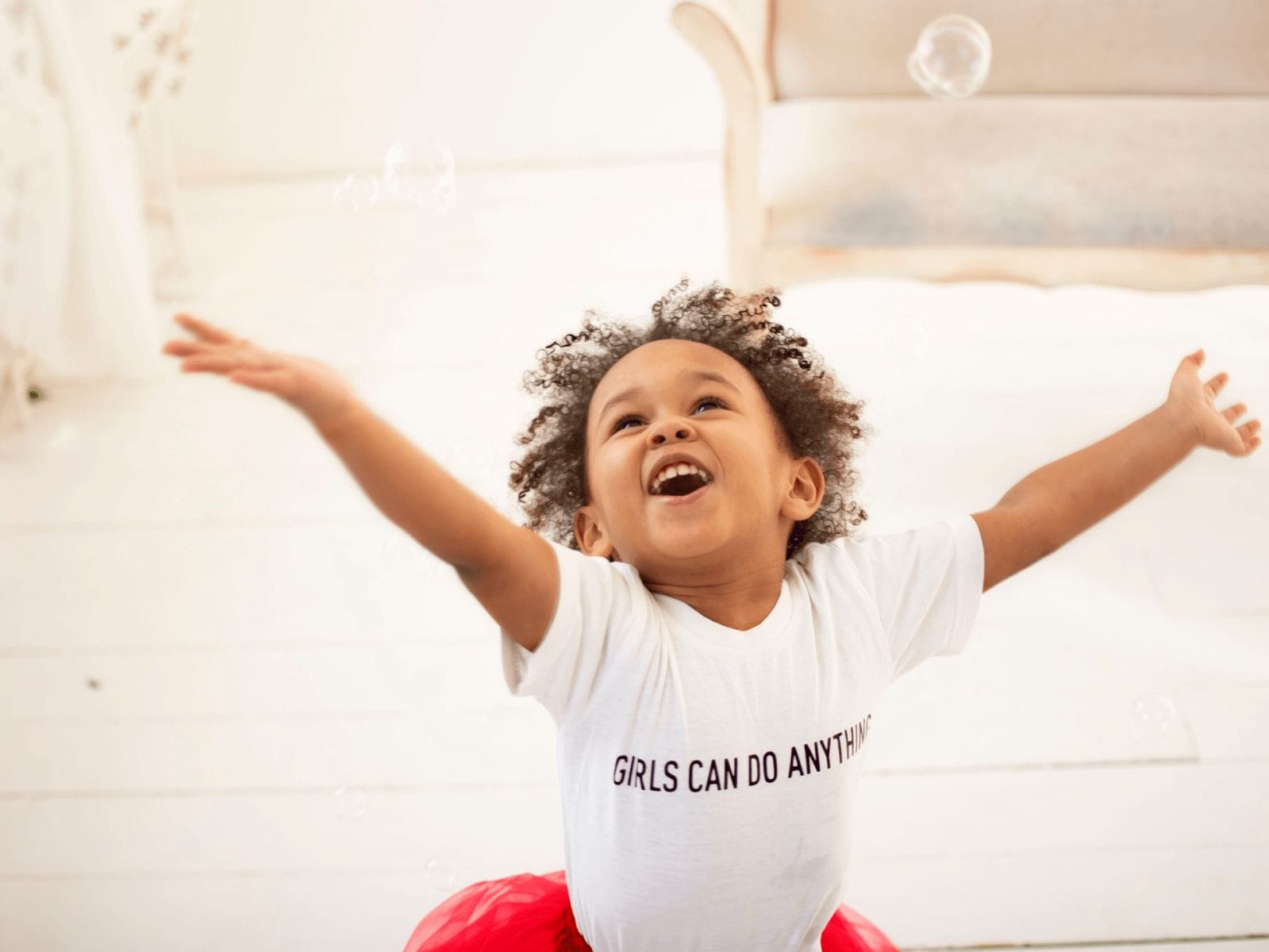 Why saying ‘yes’ could be the key to disciplining your 2-year-old little girl with her hands in the air