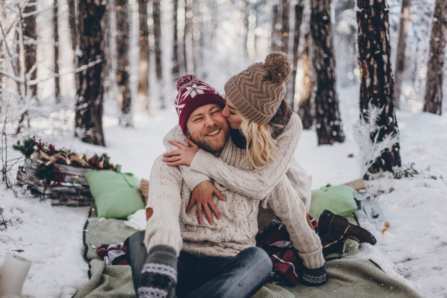 This is my vow to you, my love—I promise to always be in it with you couple missing in the snow