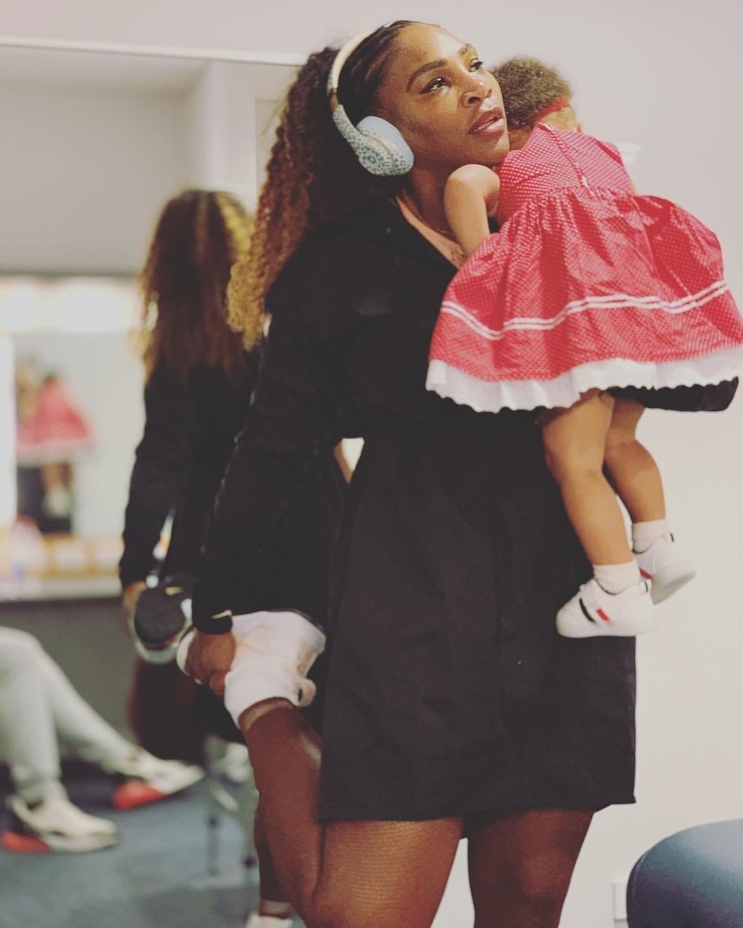 Serena Williams reminds us that we can grow in 2019 (while holding growing babies)
