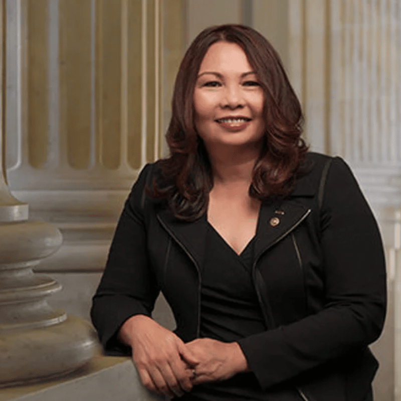Senator Tammy Duckworth on breastfeeding, preschool drop off and the importance of your village Tammy Duckworth headshot