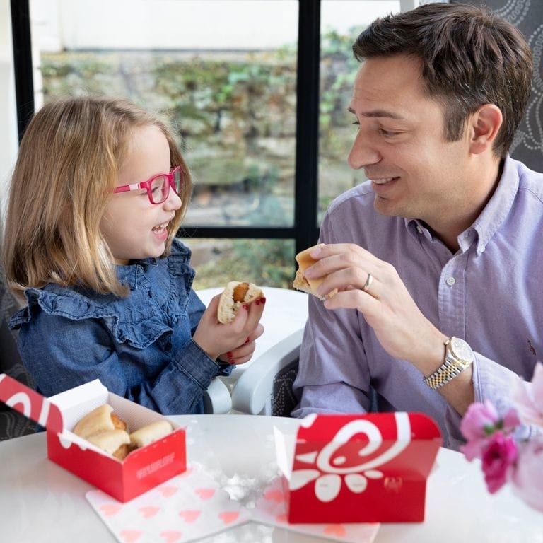 Chick-Fil-A’s daddy-daughter night sounds adorable and delicious chick fil as daddy daughter night sounds adorable and delicious featured - Motherly