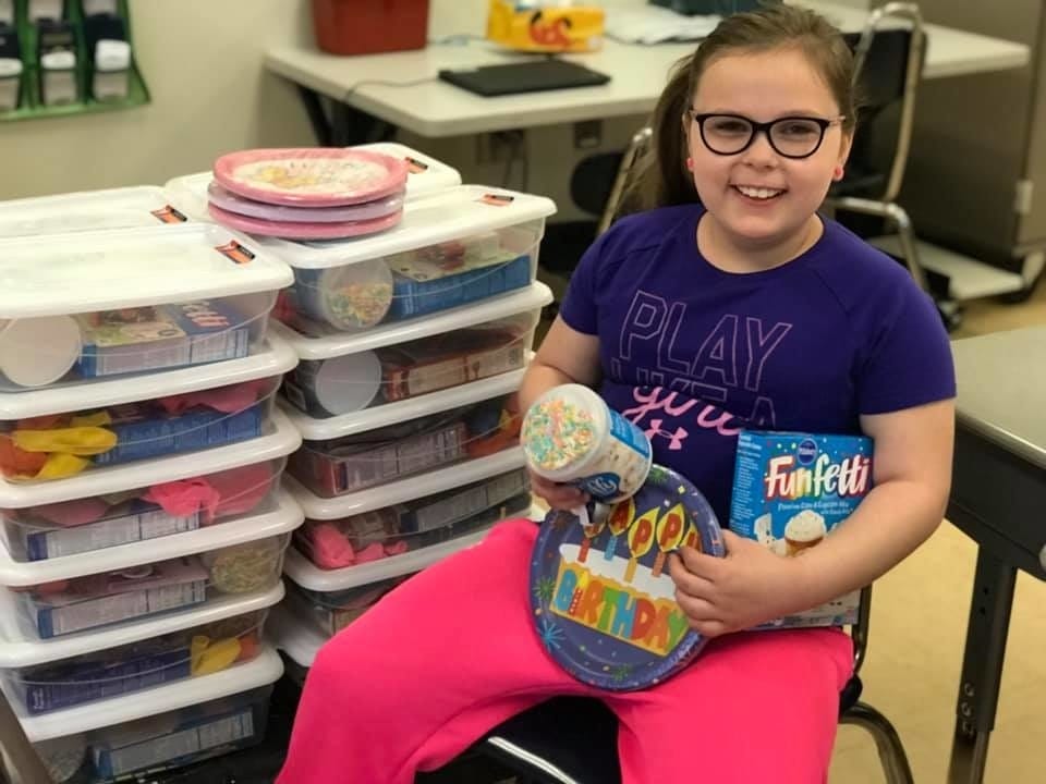 Our hero: This 9-year-old who helps kids in need feel special on their birthday