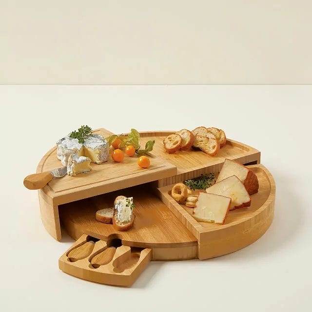 Uncommon Goods Compact Swivel Cheese Board - Motherly