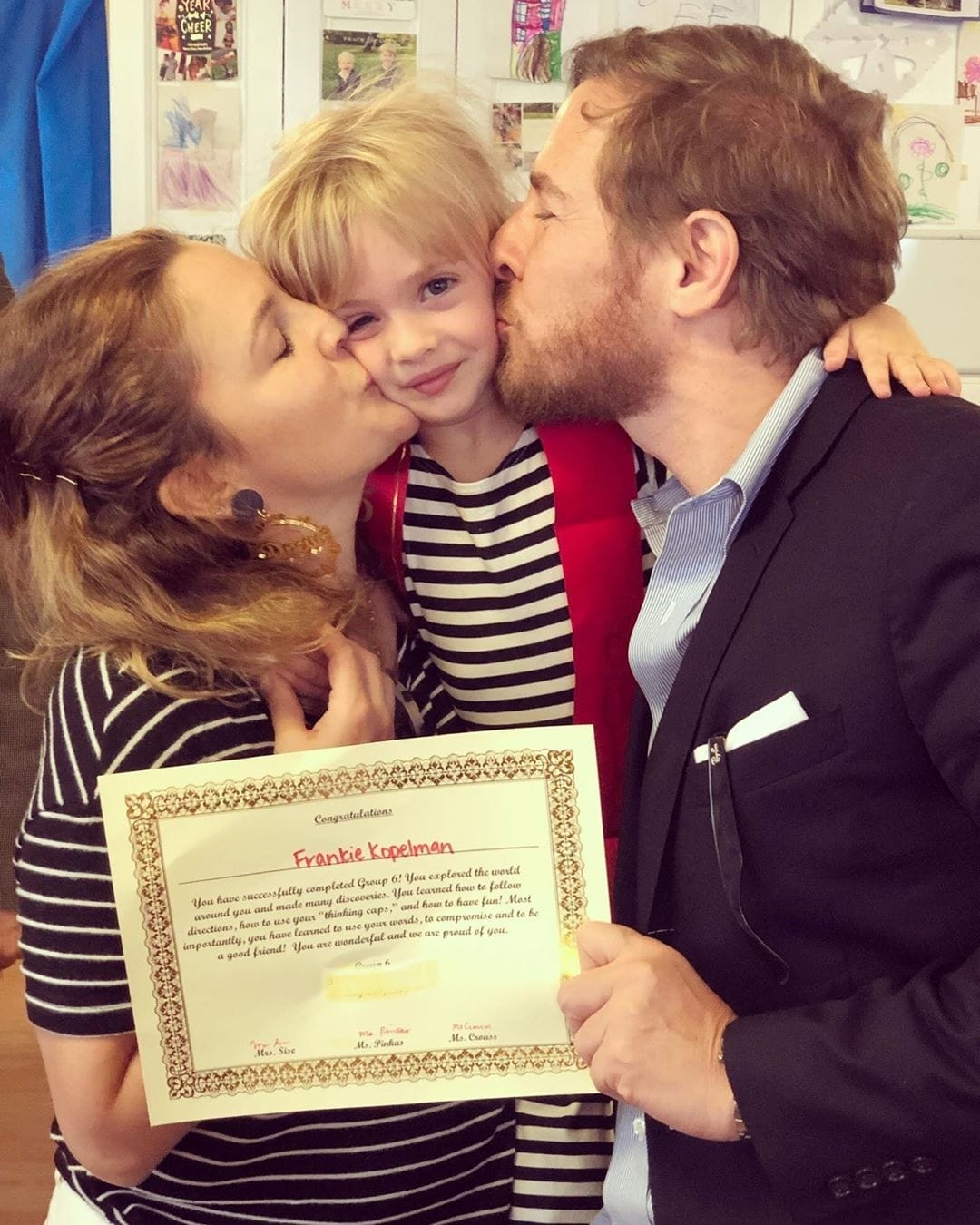 Drew Barrymore and her ex are co-parenting #goals
