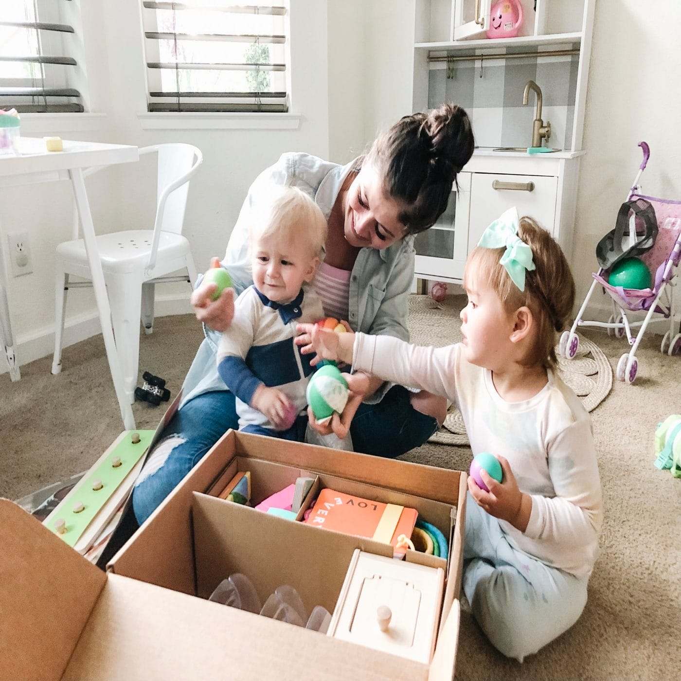 I want my kids to play with toys, but don’t like the mess—so I tried Lovevery