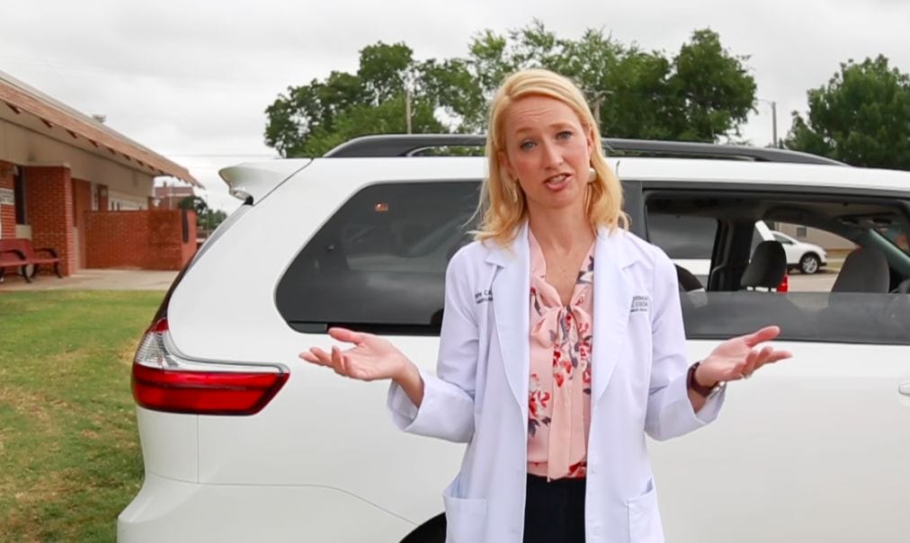 This viral video of a doctor rapping about car seat safety is hilarious