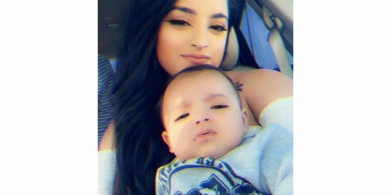 Adrian On Postpartum Anxiety and PTSD as a Military Wife adrian and son- military wife
