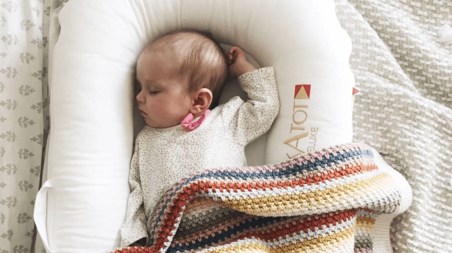 ‘Consumer Reports’ finds popular co-sleeping products are unsafe for babies baby sleeping in a docatot