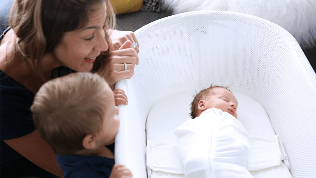 The Snoo could soon be covered by health insurance baby sleeping in a snoo