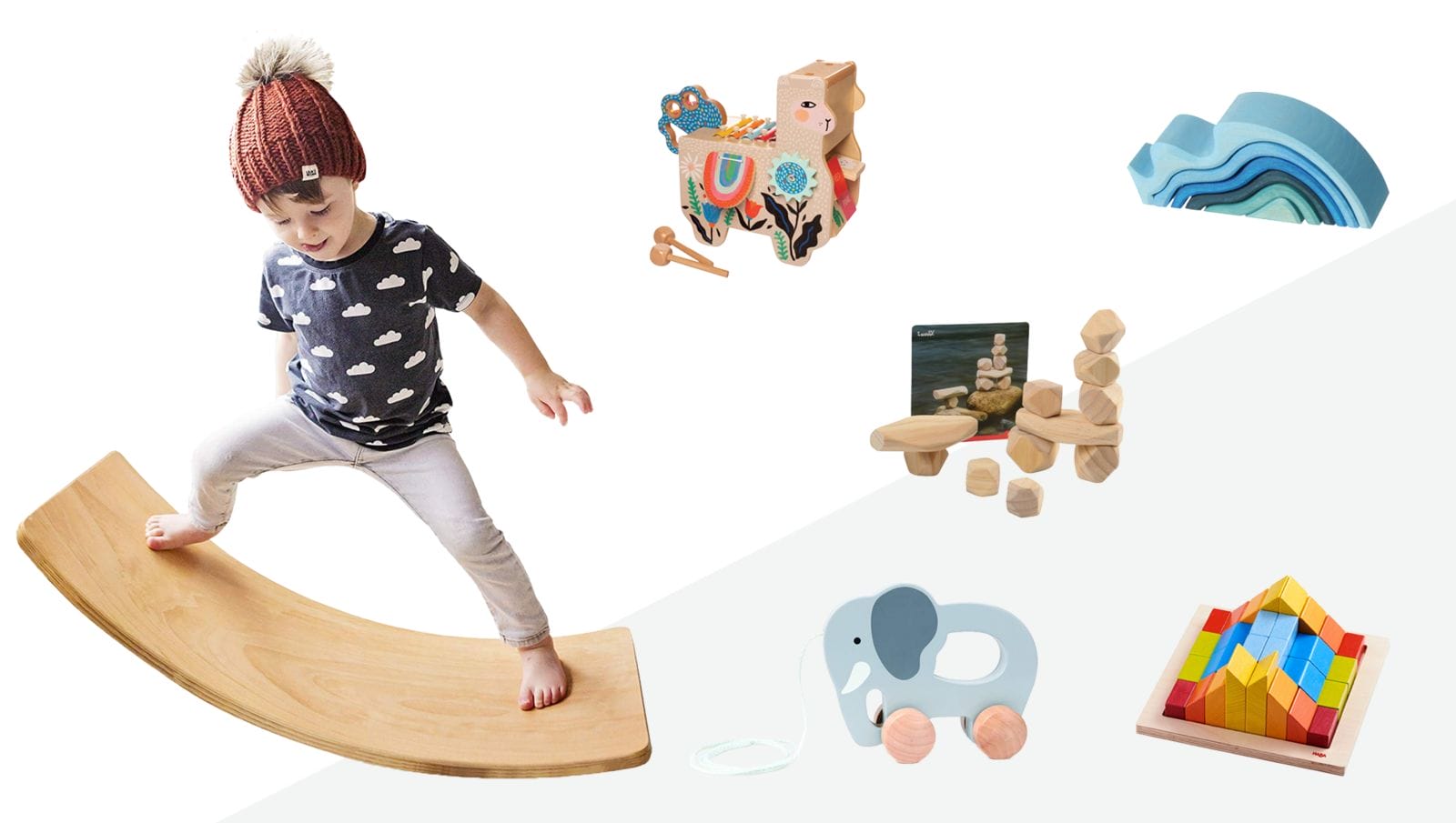 12 simple + beautiful wooden toys you can buy on Amazon