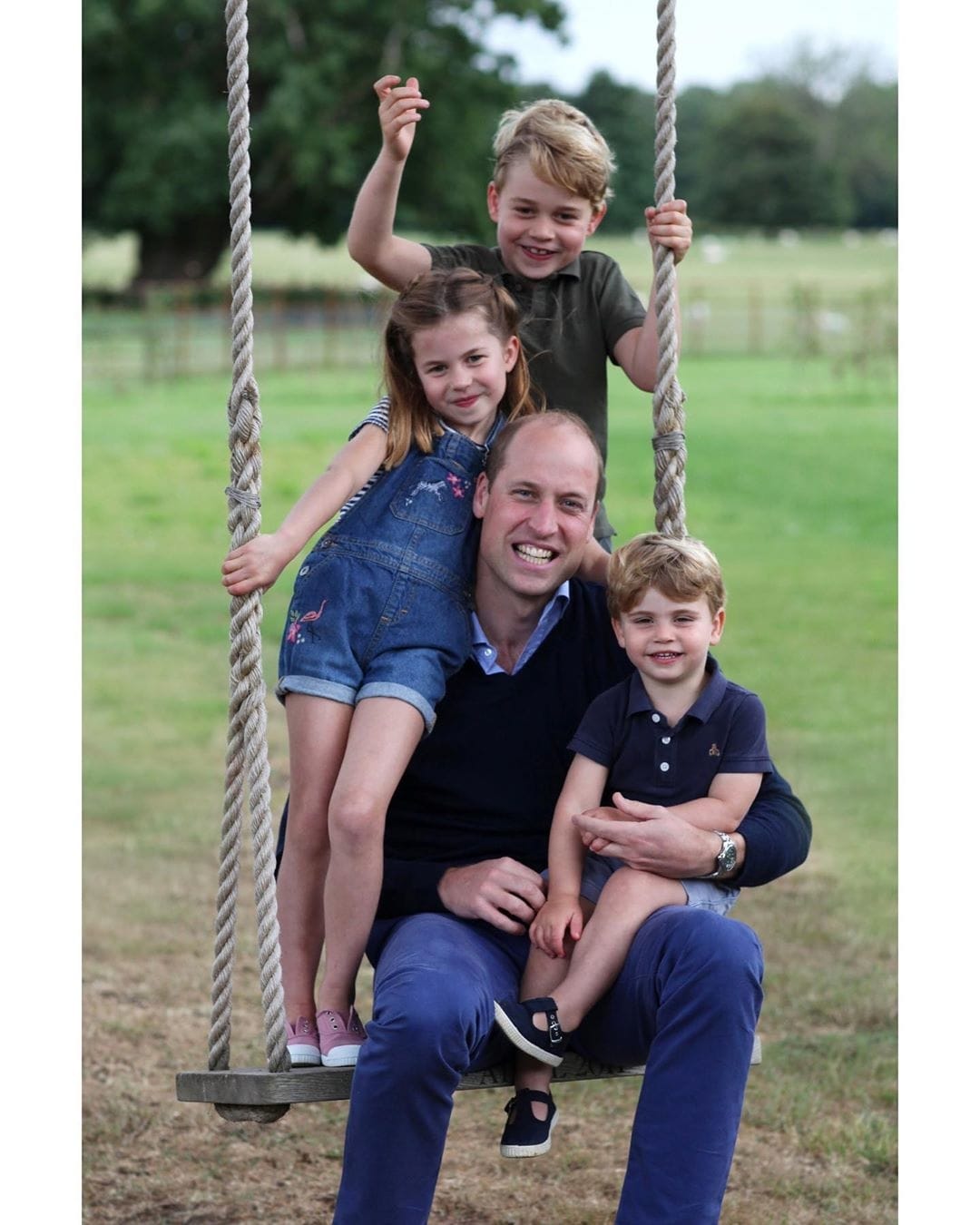 Kate Middleton releases new photos as Prince William celebrates Father’s Day