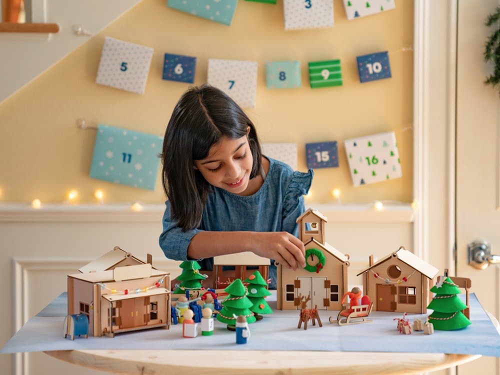 KiwiCo Christmas Village Advent Calendar