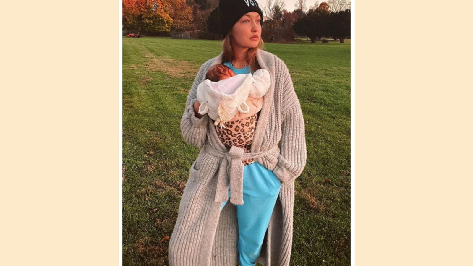 Gigi Hadid’s first holiday season as a mom is ‘a whole new kind of busy & tired’