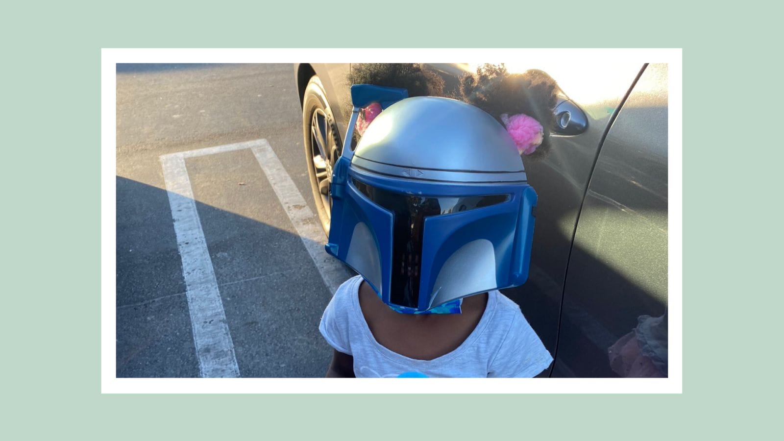 Little girl goes viral after mom tells her to ‘put on a mask’ 😂