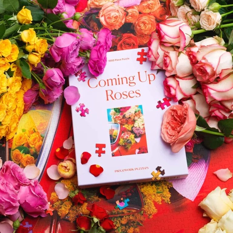Piecework Puzzles Coming Up Roses