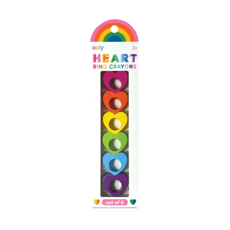 ooly heart ring crayons