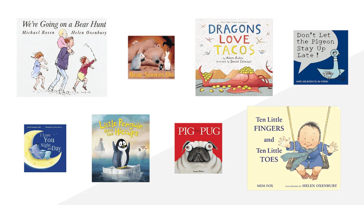 25 books your kids will want to read over and over (and over) collage of children's books