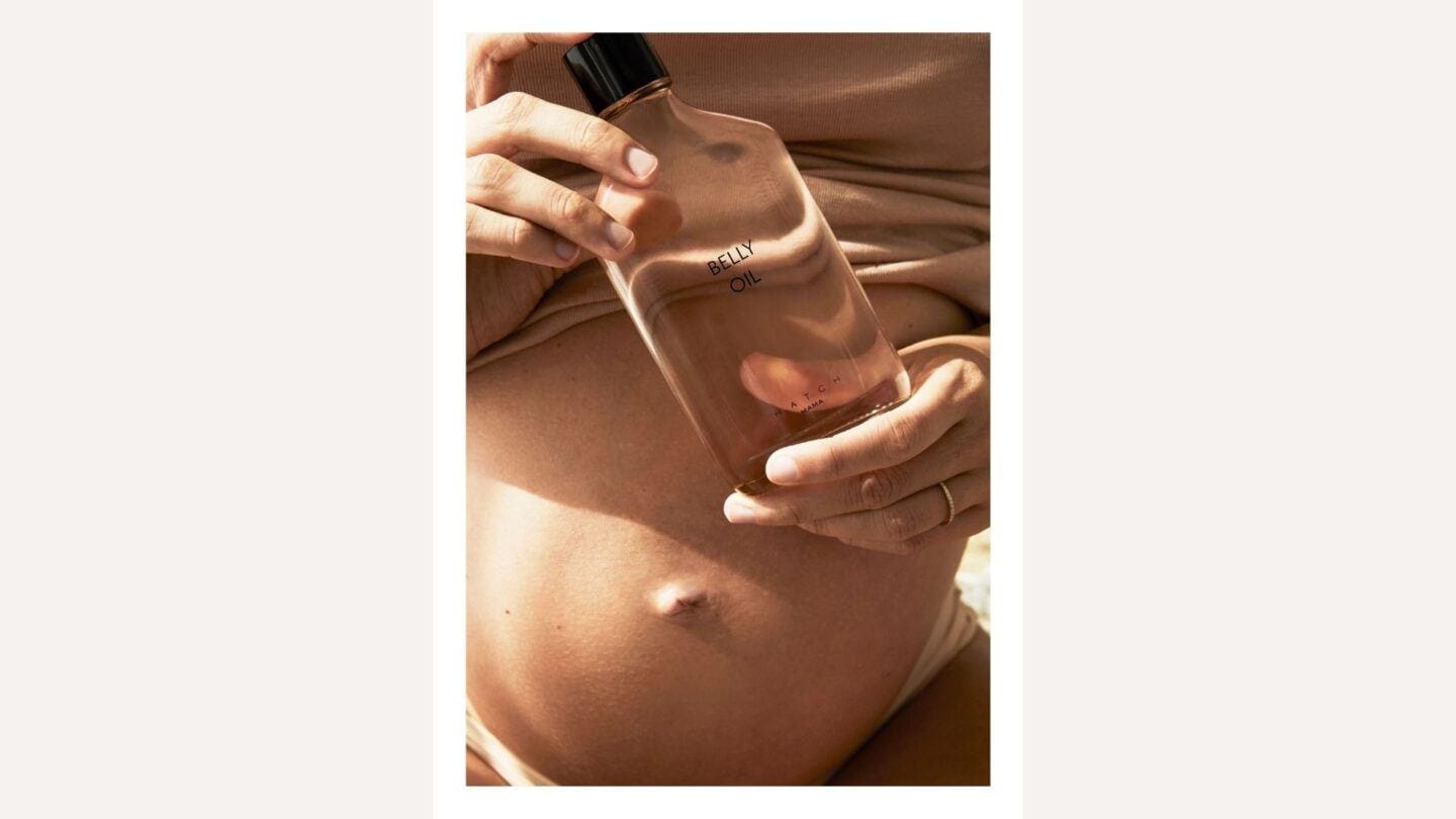 The HATCH Mama collection is everything your pregnant body needs right now Hatch Belly Oil