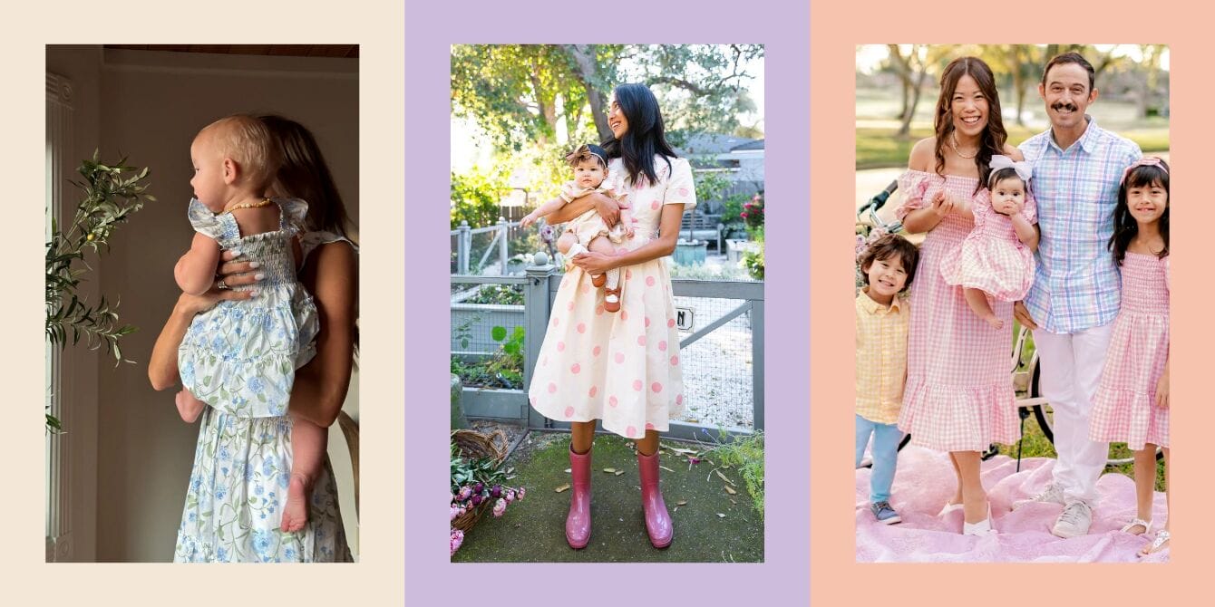 Mama and mini outfits we can’t wait to rock this spring Spring Mommy and Me Outfits