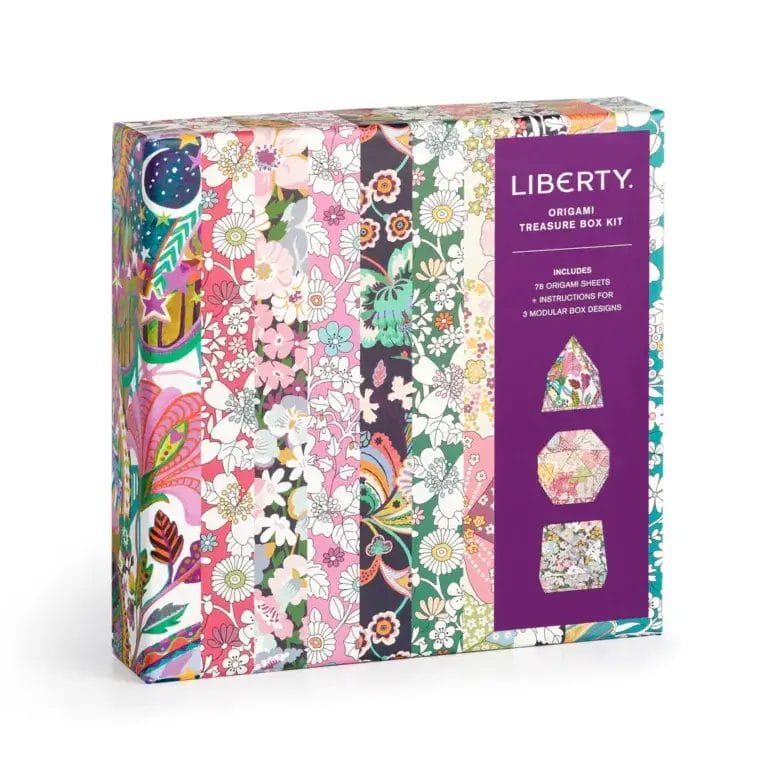 Galison Liberty Origami Treasure Box Kit