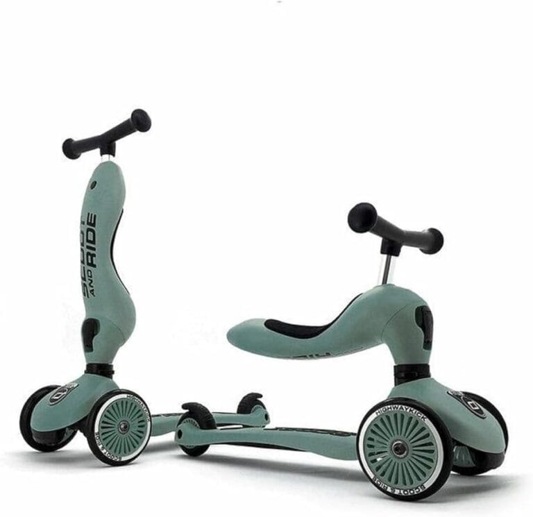 Scoot & Ride 2-in-1 Ride-On & Stand Kids Scooter