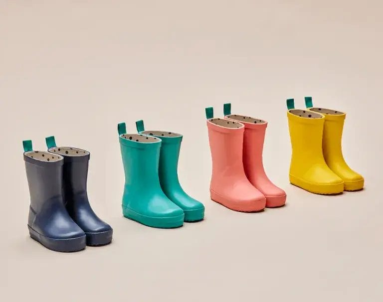 Ten Little Rain Boots