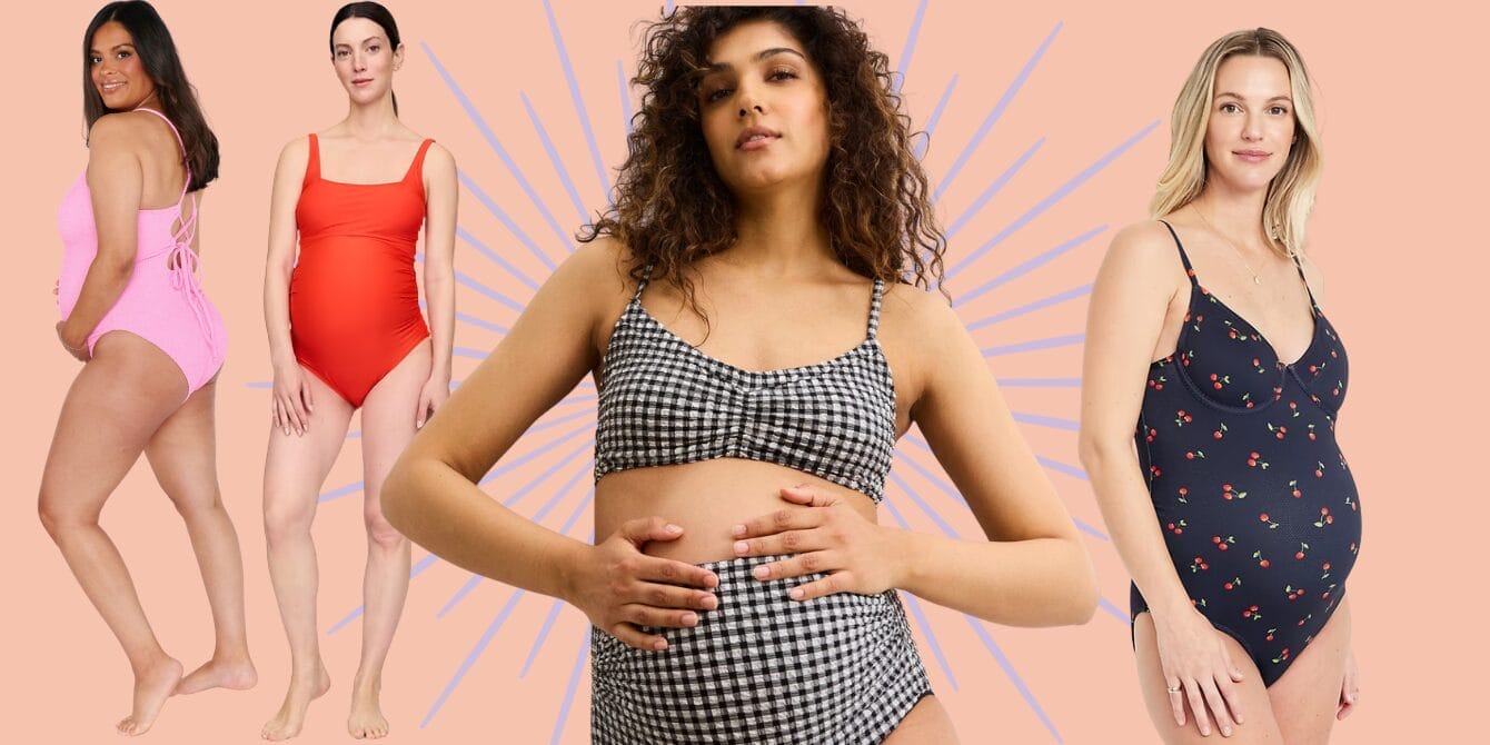 16 maternity swimsuits you & your bump will rock all summer long Best maternity swim 2025