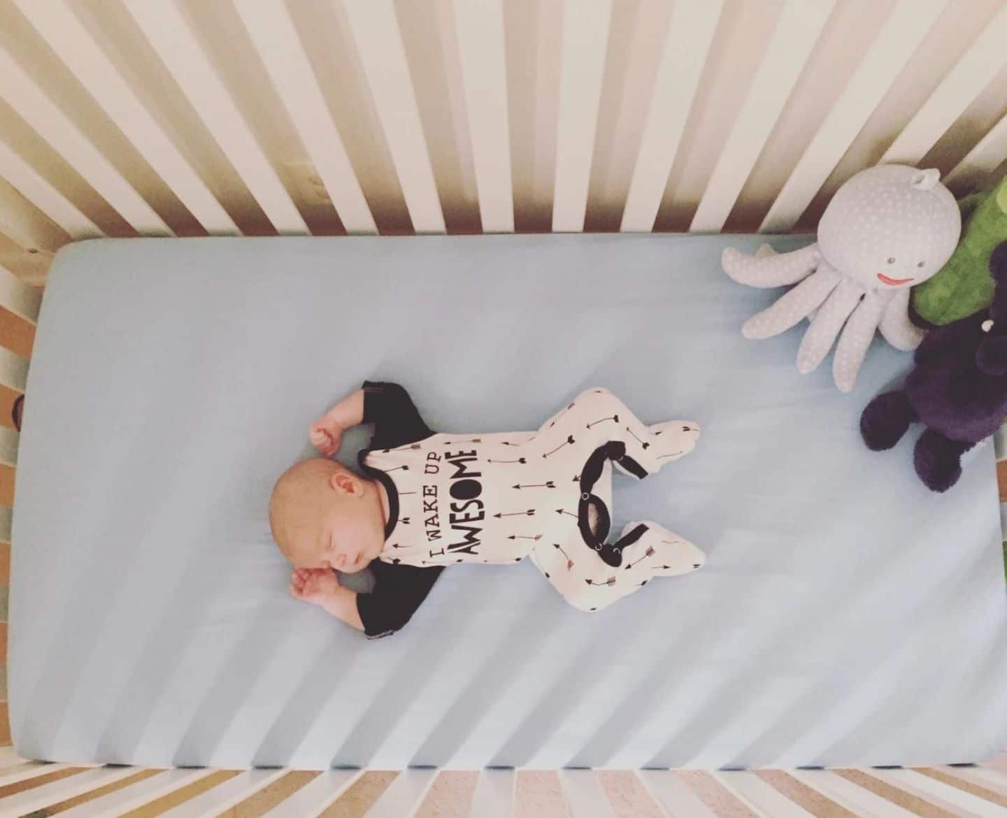 Six secrets I’ve learned as a baby sleep consultant baby sleeping in a crib