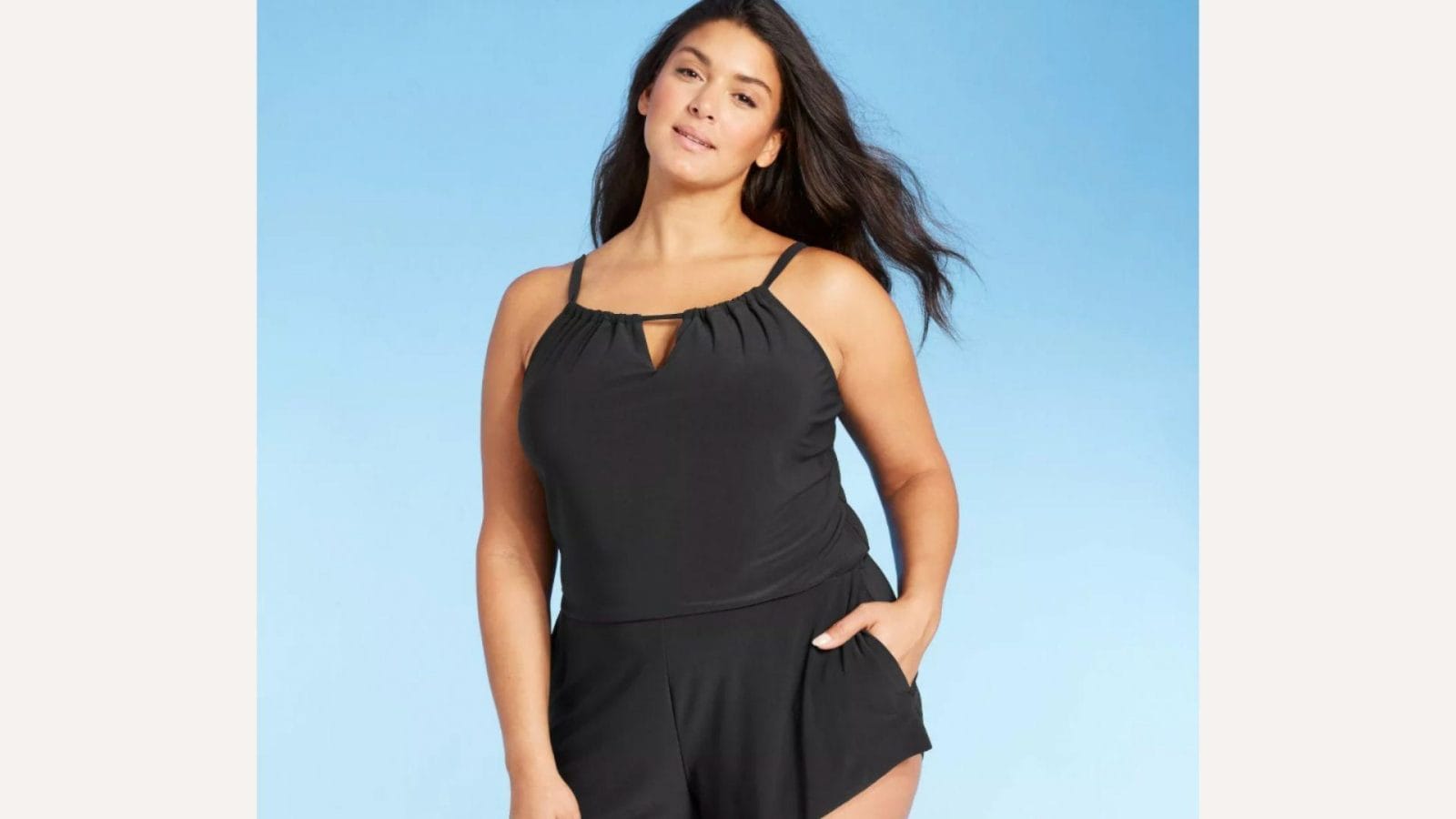 I tried the viral Target romper swimsuit with pockets—here’s the verdict