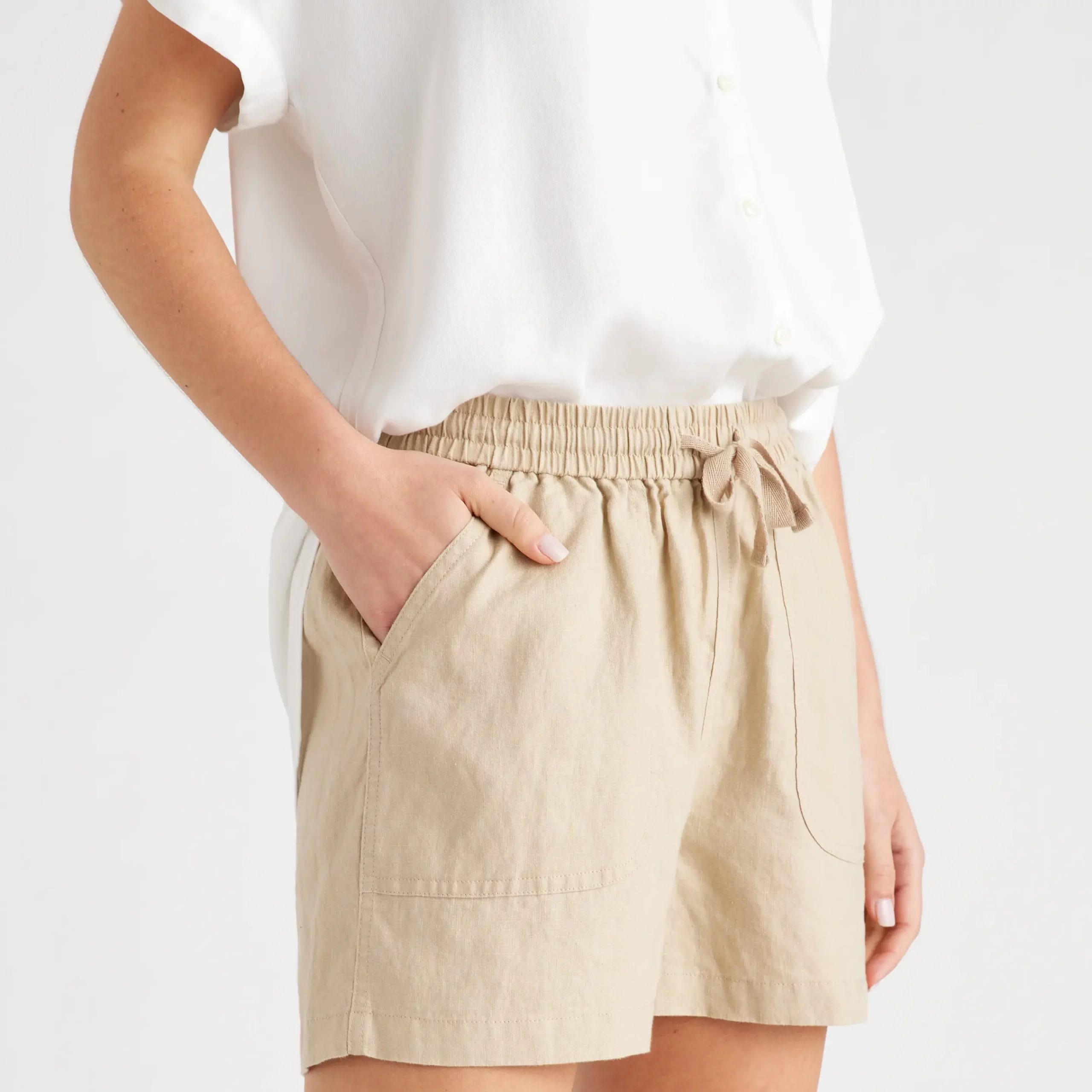 Quince Linen Shorts