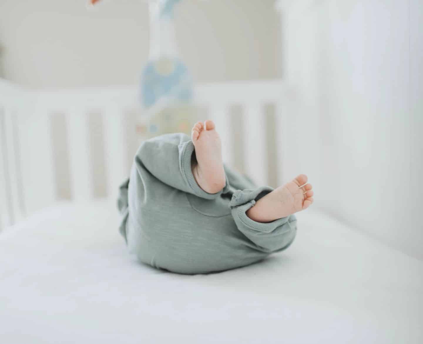baby in crib- buy buy baby big deal baby sale