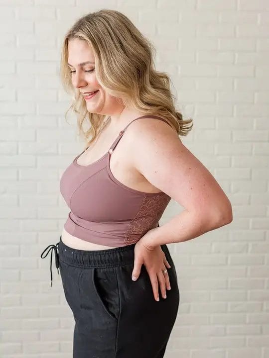 Davin & Adley Amelia Pumping & Nursing Crop Cami