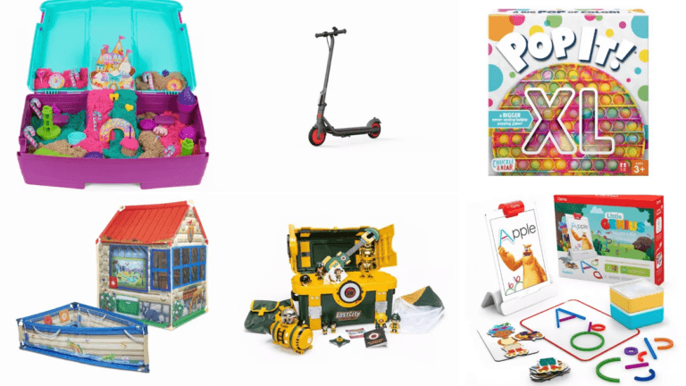 Target just revealed their top 50+ toys for the holidays 🎁 collage of holiday gifts from target