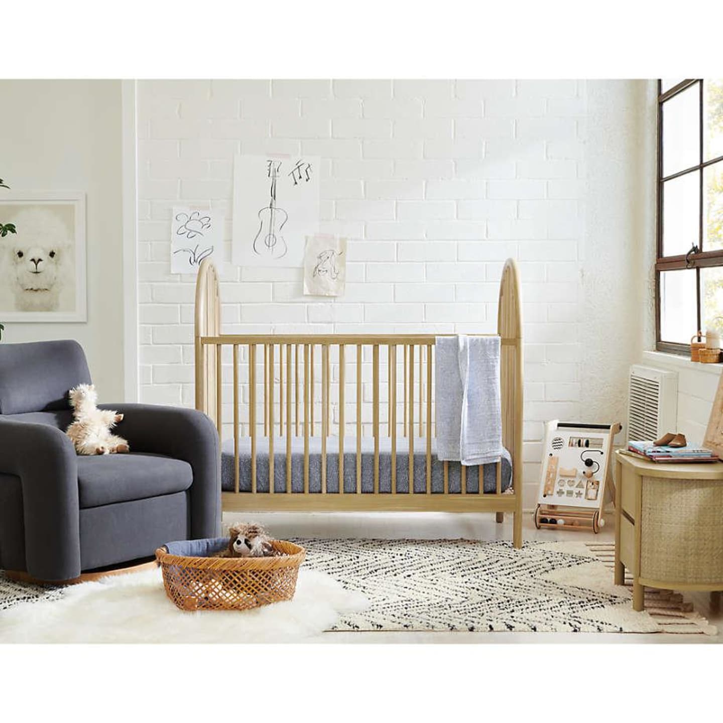 17 stylish nursery rugs that last well beyond the baby years image of a decorated nursery - nursery rugs