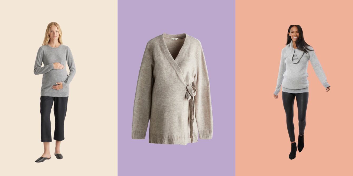 12 maternity sweaters for every stage of pregnancy (and beyond!) Maternity sweaters